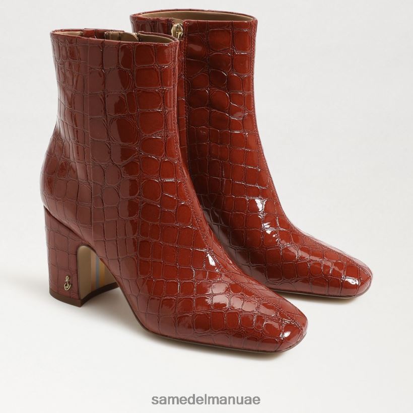 الصدأ ميسا أحذية Sam Edelman نحيف حذاء الكاحل تزلف 246L6T789