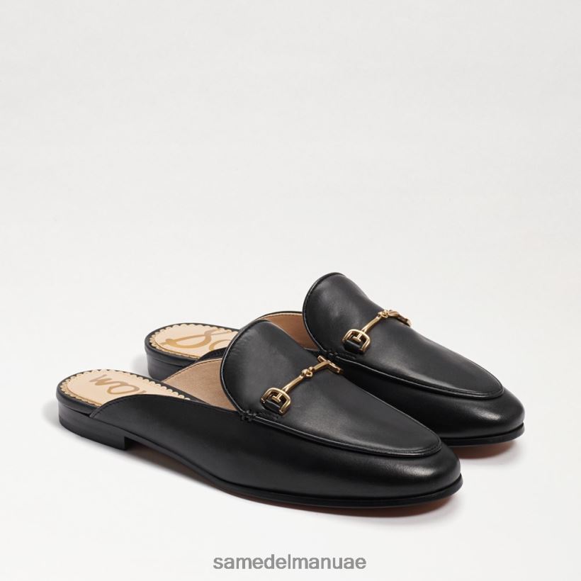 جلد أسود أحذية Sam Edelman نحيف ليني بت بغل 246L6T79