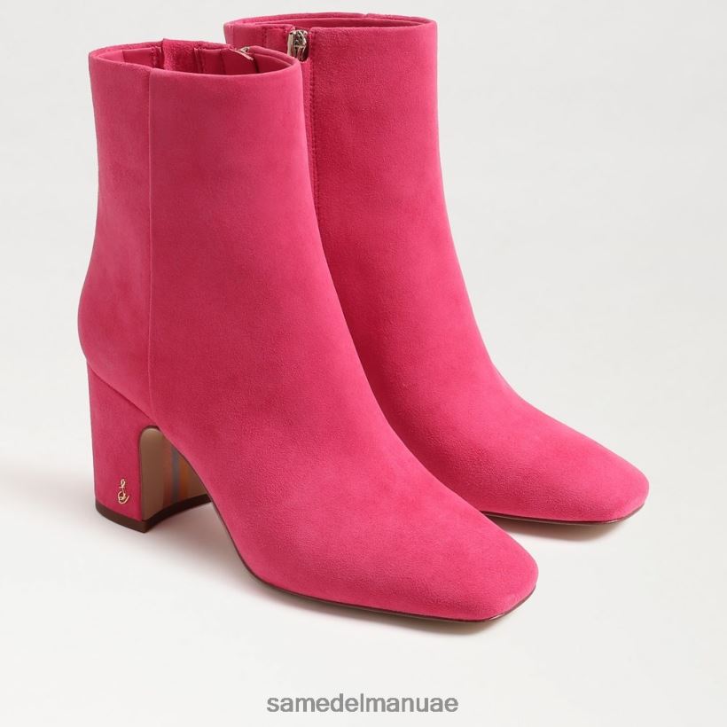 الداليا الوردي أحذية Sam Edelman نحيف حذاء الكاحل تزلف 246L6T790