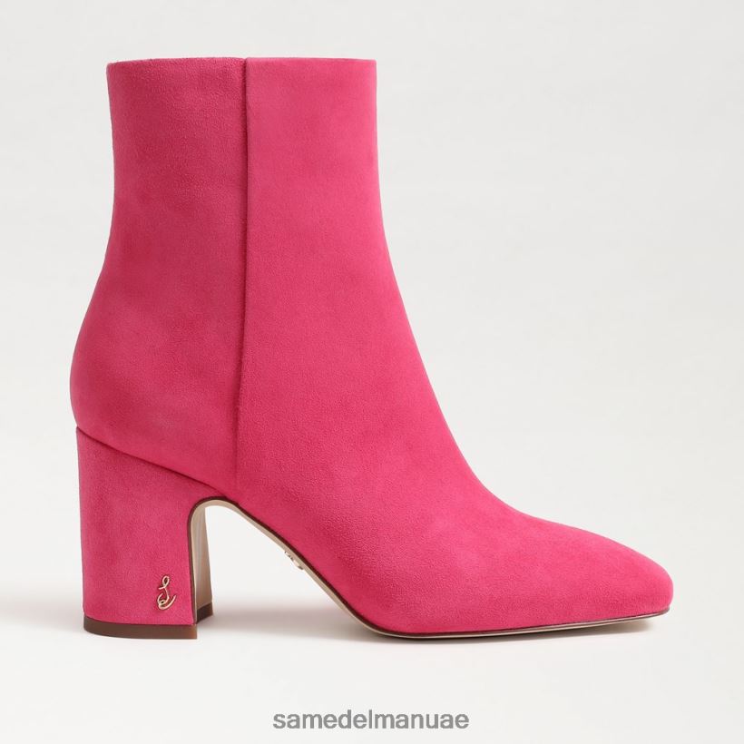 الداليا الوردي أحذية Sam Edelman نحيف حذاء الكاحل تزلف 246L6T790