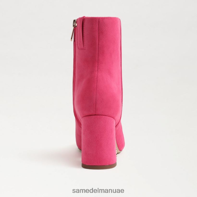 الداليا الوردي أحذية Sam Edelman نحيف حذاء الكاحل تزلف 246L6T790