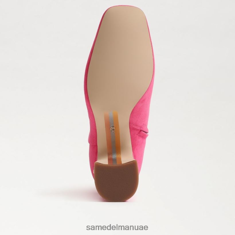 الداليا الوردي أحذية Sam Edelman نحيف حذاء الكاحل تزلف 246L6T790