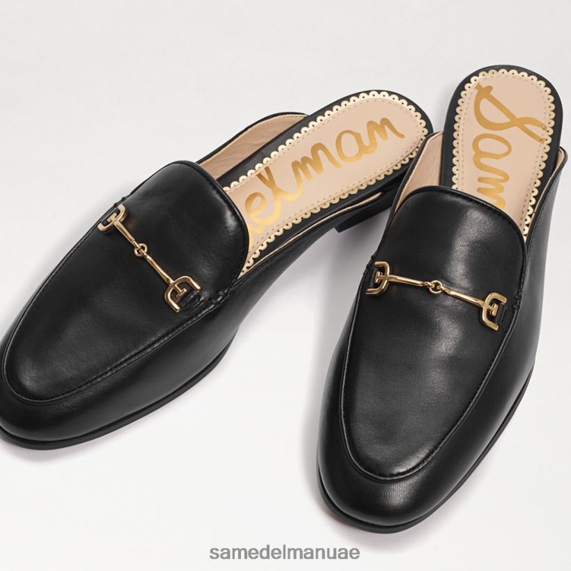 جلد أسود أحذية Sam Edelman نحيف ليني بت بغل 246L6T79