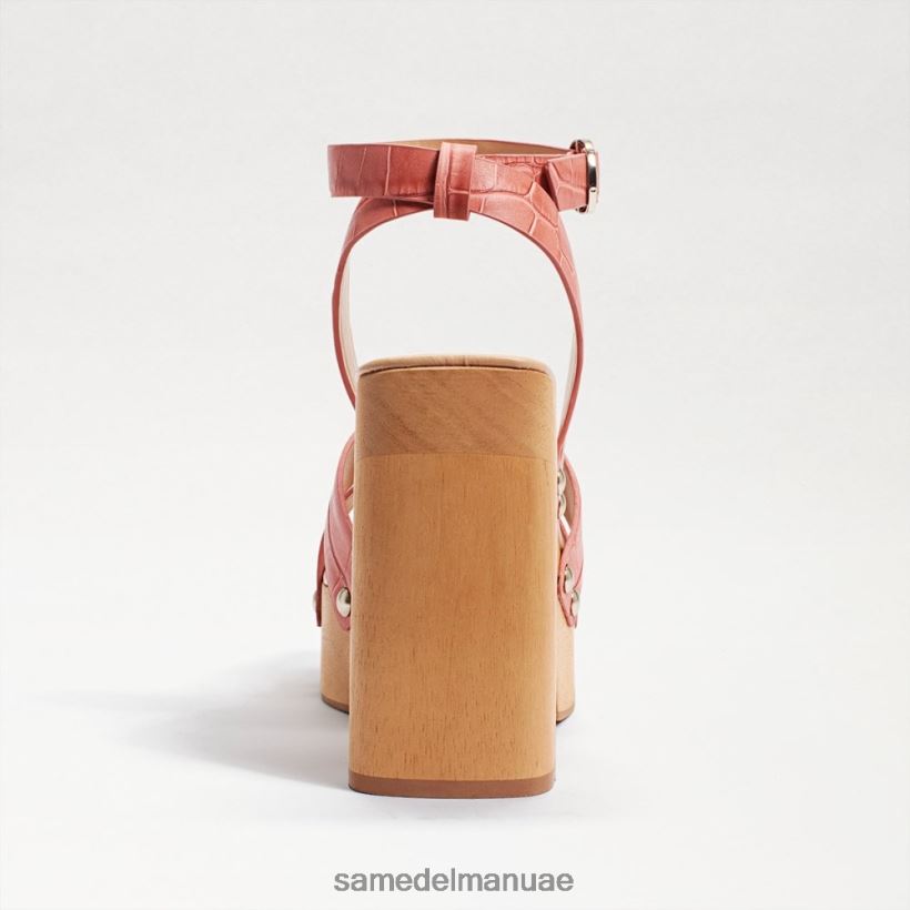 تيرا روز تمساح أحذية Sam Edelman نحيف صندل بكعب منصة من روزاليند 246L6T801