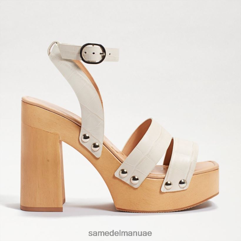 تمساح عاجي حديث أحذية Sam Edelman نحيف صندل بكعب منصة من روزاليند 246L6T802