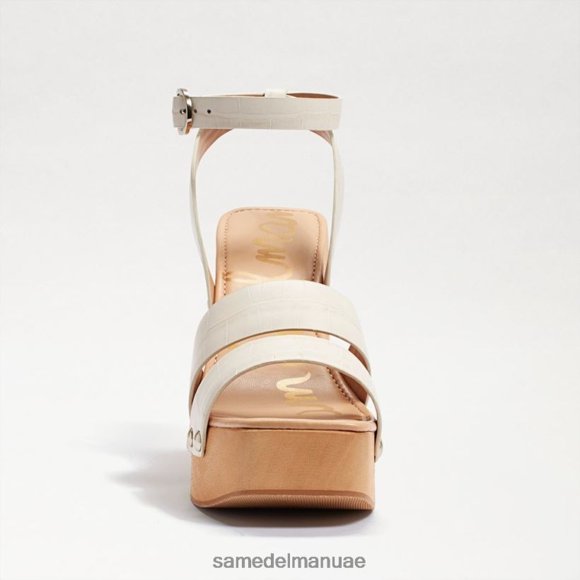 تمساح عاجي حديث أحذية Sam Edelman نحيف صندل بكعب منصة من روزاليند 246L6T802