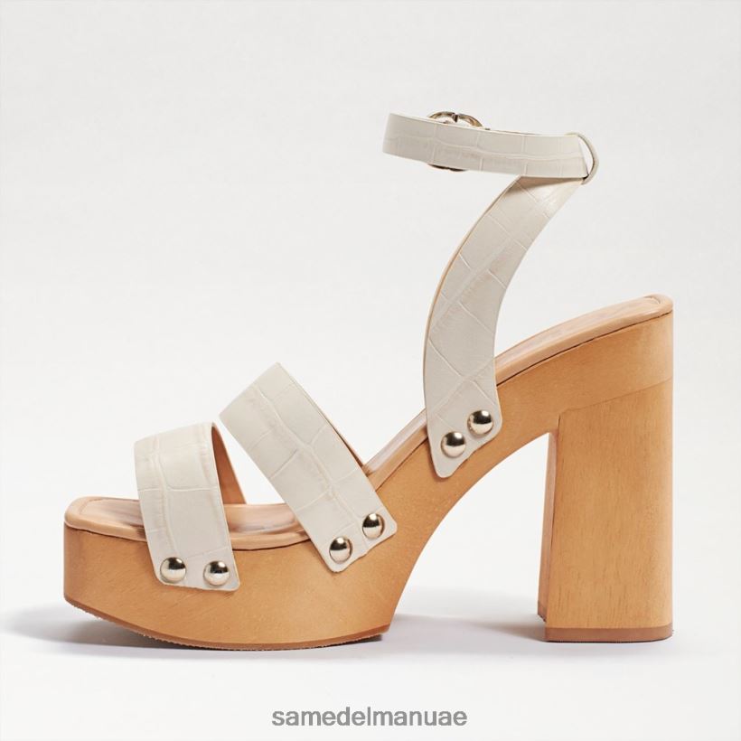 تمساح عاجي حديث أحذية Sam Edelman نحيف صندل بكعب منصة من روزاليند 246L6T802