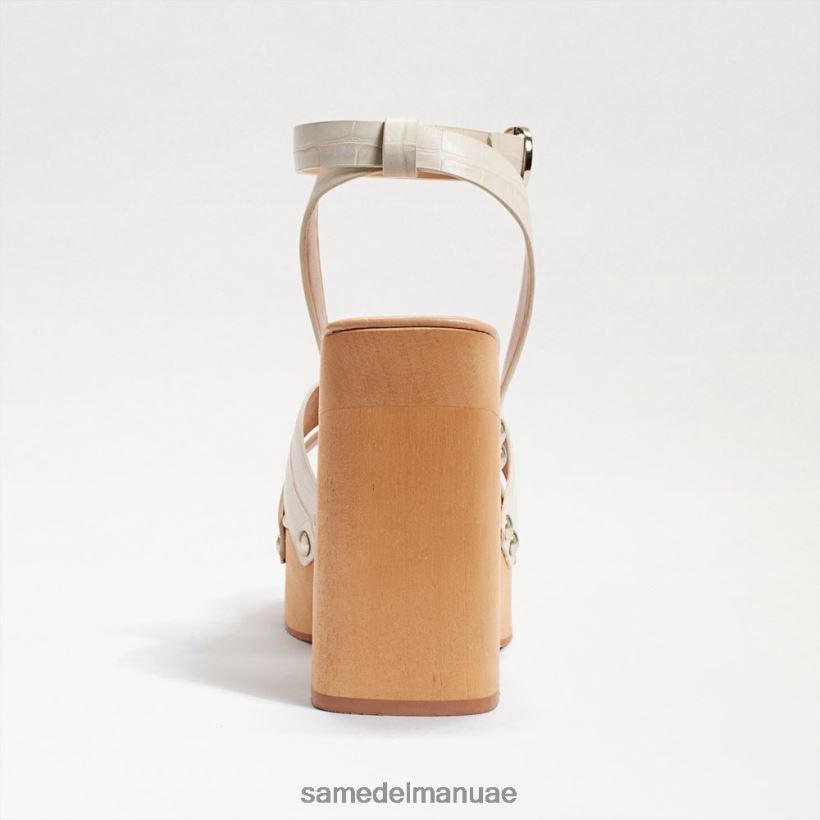 تمساح عاجي حديث أحذية Sam Edelman نحيف صندل بكعب منصة من روزاليند 246L6T802