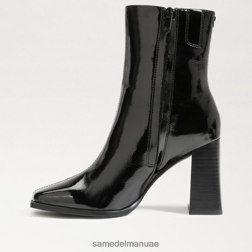 أسود براءة اختراع أحذية Sam Edelman نحيف حذاء إيفيت للكاحل 246L6T805