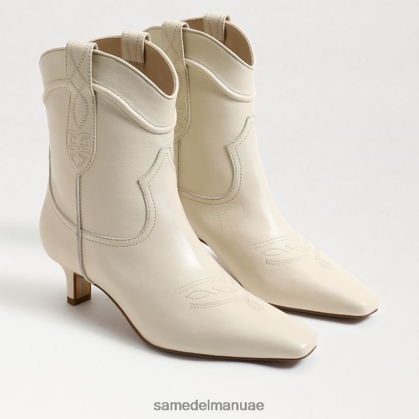 العاج الحديث أحذية Sam Edelman نحيف حذاء تارين للكاحل 246L6T809