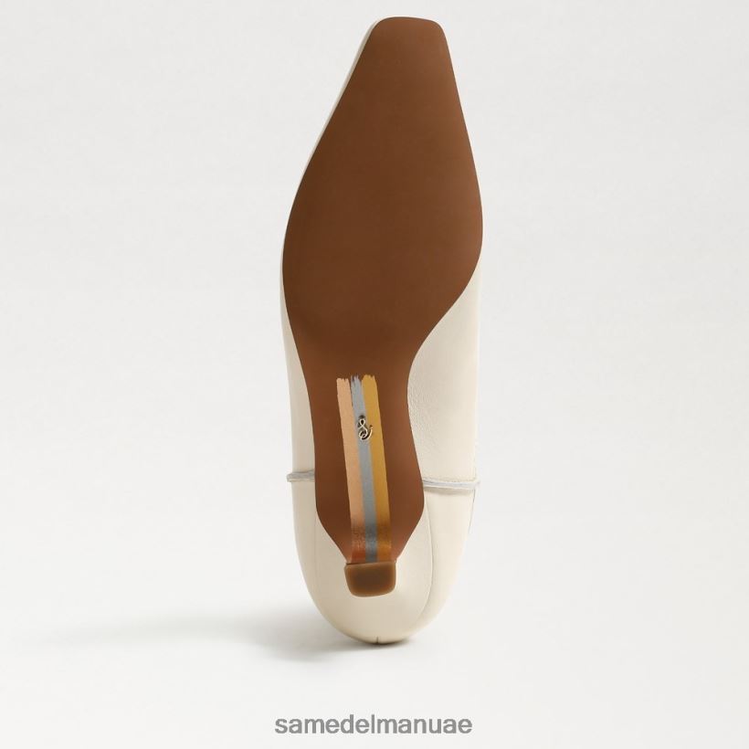 العاج الحديث أحذية Sam Edelman نحيف حذاء تارين للكاحل 246L6T809