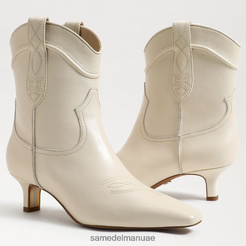 العاج الحديث أحذية Sam Edelman نحيف حذاء تارين للكاحل 246L6T809