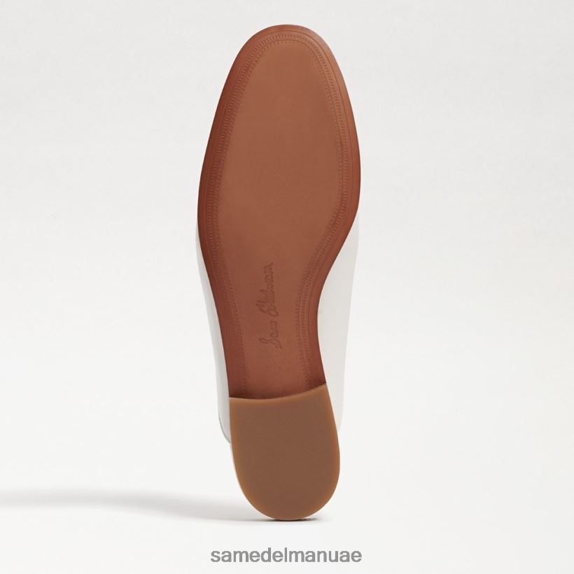 جلد أبيض مشرق أحذية Sam Edelman نحيف ليني بت بغل 246L6T80