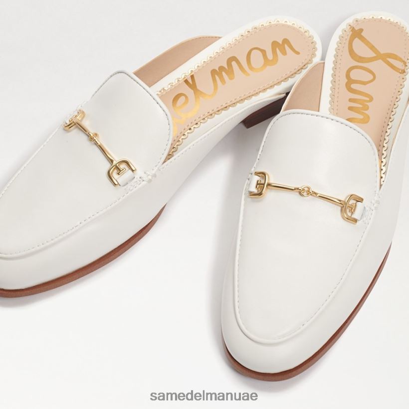 جلد أبيض مشرق أحذية Sam Edelman نحيف ليني بت بغل 246L6T80