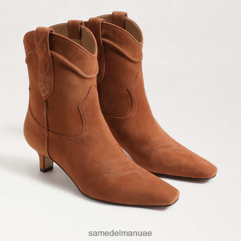 البني الحدودي أحذية Sam Edelman نحيف حذاء تارين للكاحل 246L6T810