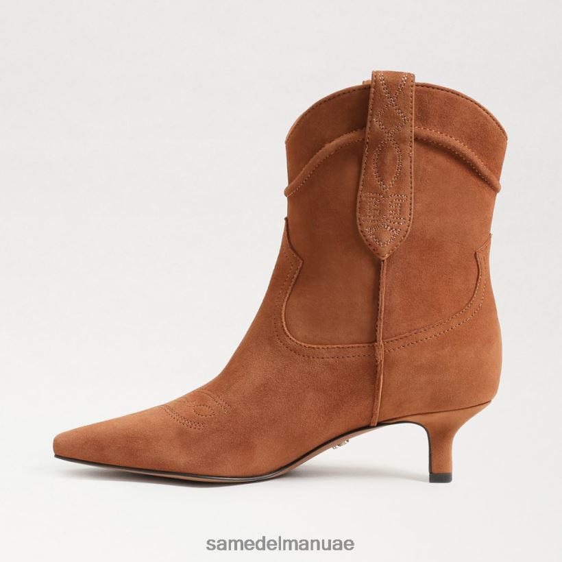 البني الحدودي أحذية Sam Edelman نحيف حذاء تارين للكاحل 246L6T810
