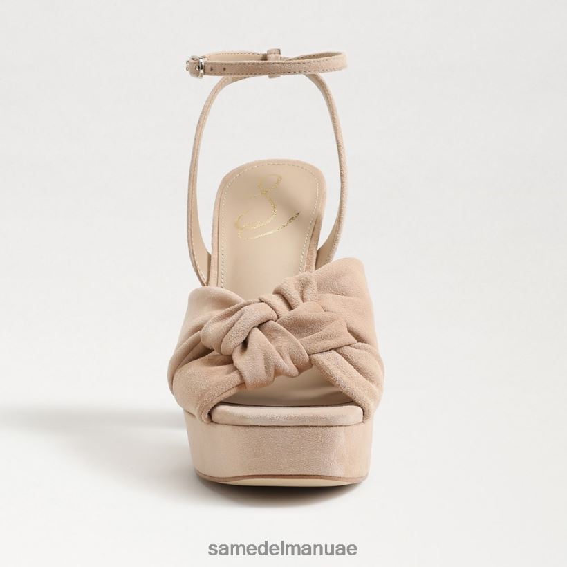 جلد الغزال كابتشينو أحذية Sam Edelman نحيف كعب منصة كريستين 246L6T818