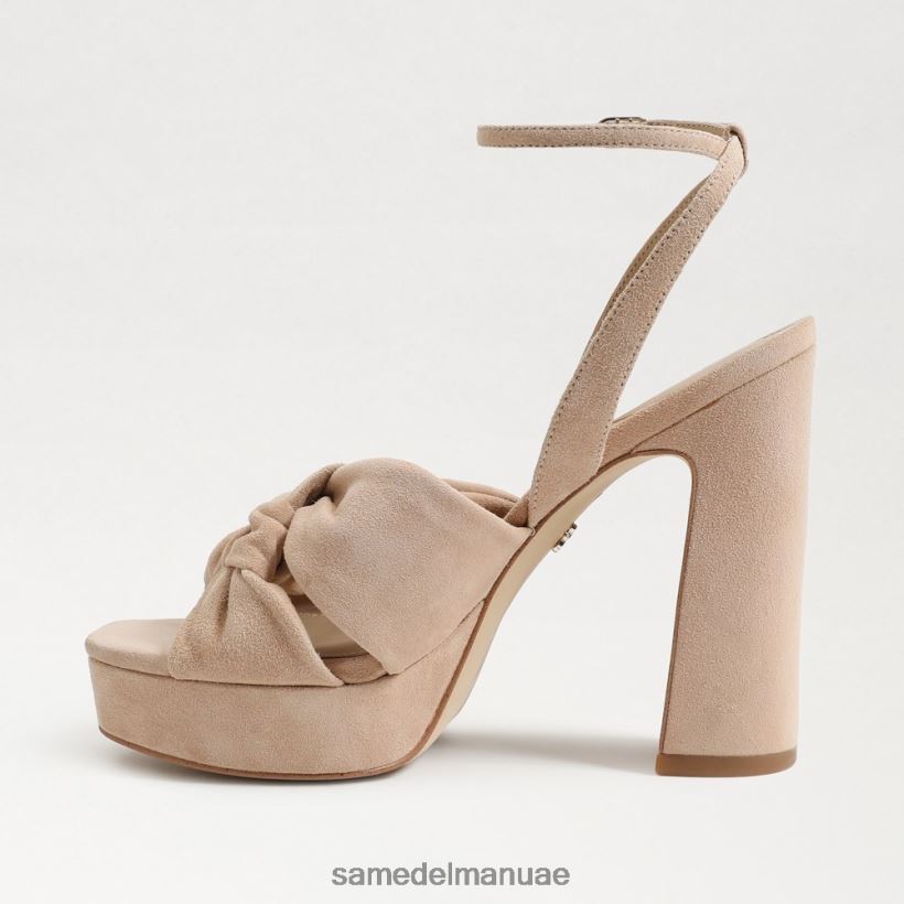 جلد الغزال كابتشينو أحذية Sam Edelman نحيف كعب منصة كريستين 246L6T818