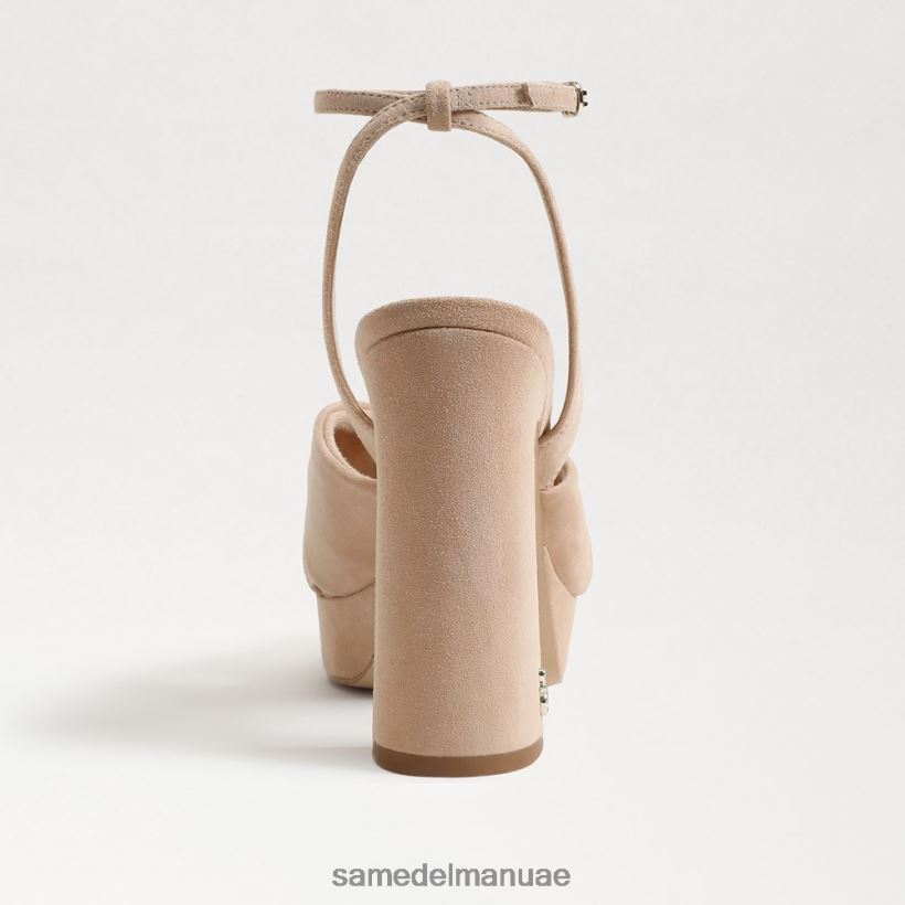جلد الغزال كابتشينو أحذية Sam Edelman نحيف كعب منصة كريستين 246L6T818