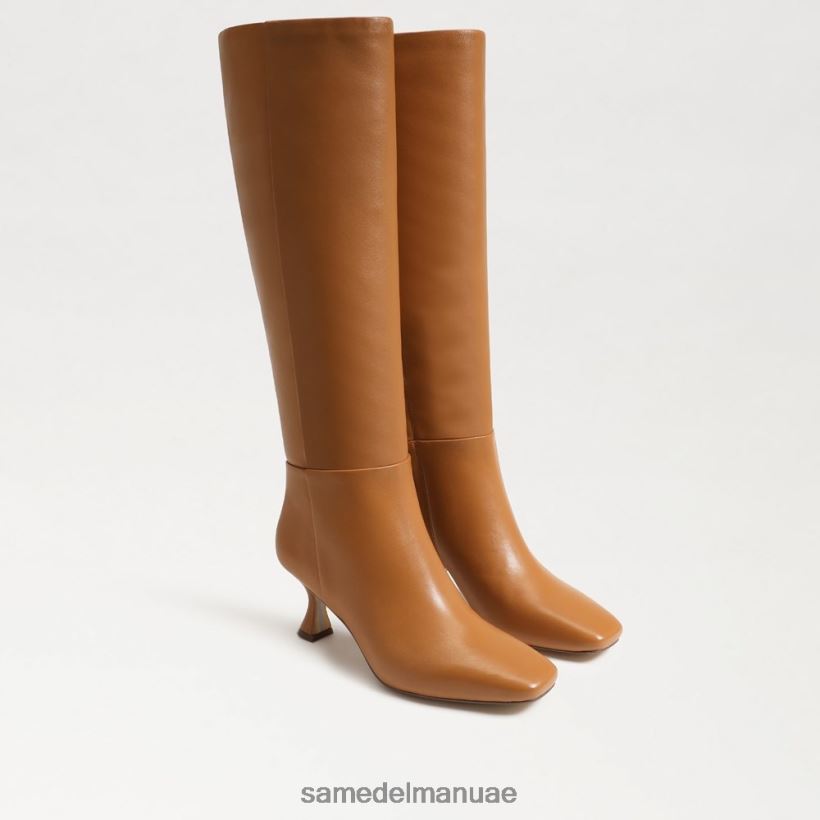 الكراميل أحذية Sam Edelman نحيف حذاء عالي الركبة 246L6T824