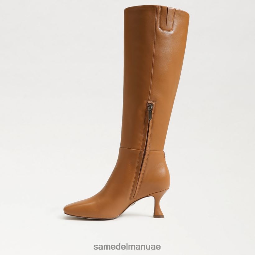 الكراميل أحذية Sam Edelman نحيف حذاء عالي الركبة 246L6T824