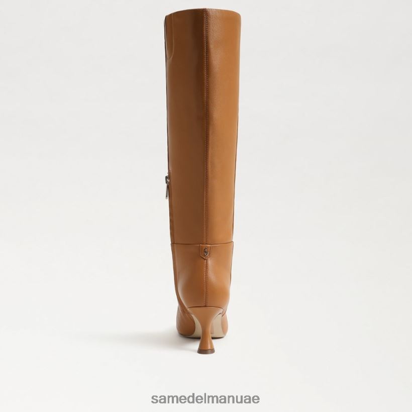 الكراميل أحذية Sam Edelman نحيف حذاء عالي الركبة 246L6T824