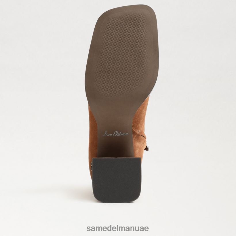 البني الحدودي أحذية Sam Edelman نحيف حذاء مايلا للكاحل 246L6T827