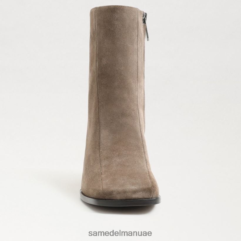 من جلد الغزال الزيتون أحذية Sam Edelman نحيف حذاء مايلا للكاحل 246L6T829