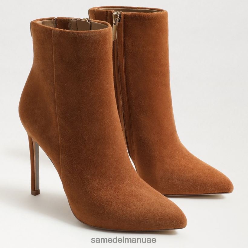 الحدود البني من جلد الغزال أحذية Sam Edelman نحيف كعب حذاء رينلي 246L6T832