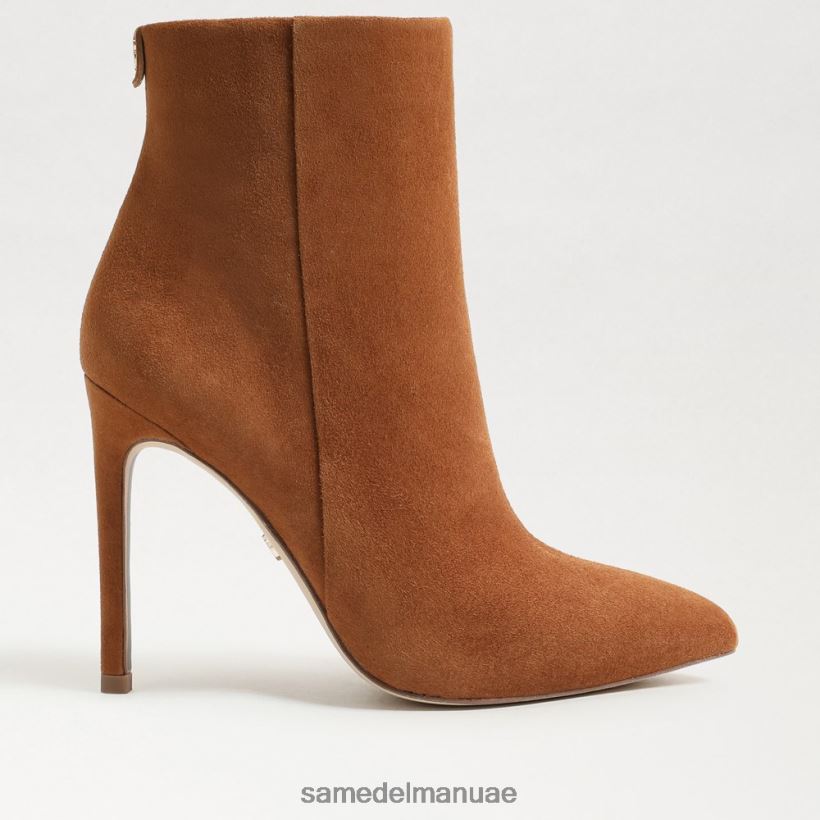 الحدود البني من جلد الغزال أحذية Sam Edelman نحيف كعب حذاء رينلي 246L6T832