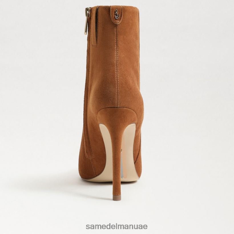 الحدود البني من جلد الغزال أحذية Sam Edelman نحيف كعب حذاء رينلي 246L6T832