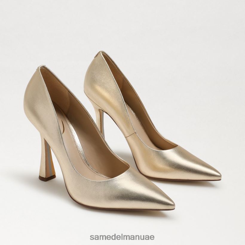 أوراق الذهب أحذية Sam Edelman نحيف مضخة أنطونيا بمقدمة مدببة 246L6T836