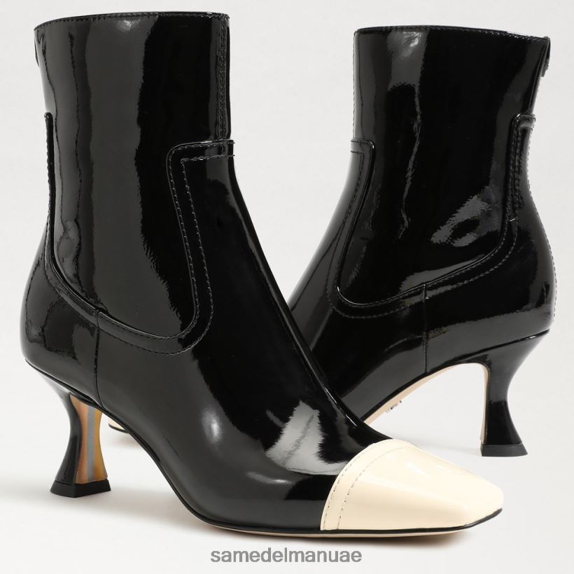 أسود / عاجي حديث أحذية Sam Edelman نحيف ليفيا بوتي 246L6T848
