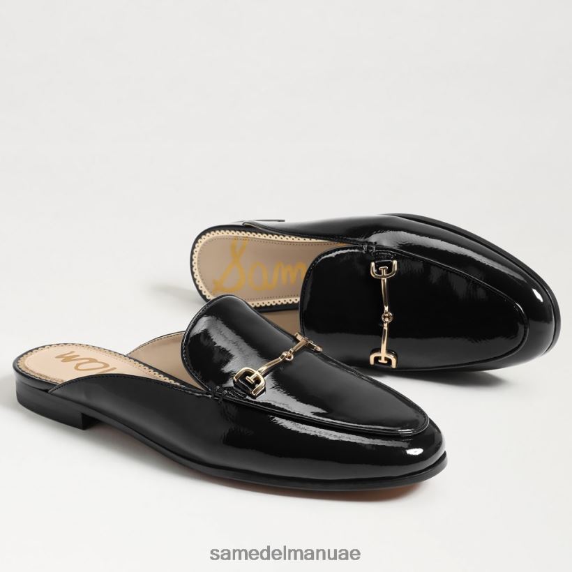 أسود براءة اختراع أحذية Sam Edelman نحيف ليني بت بغل 246L6T84