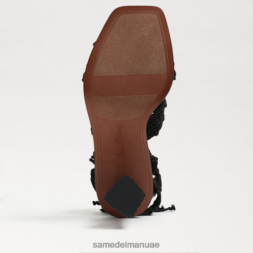 أسود أحذية Sam Edelman نحيف كعب ملفوف على الكاحل من هارلي 246L6T860