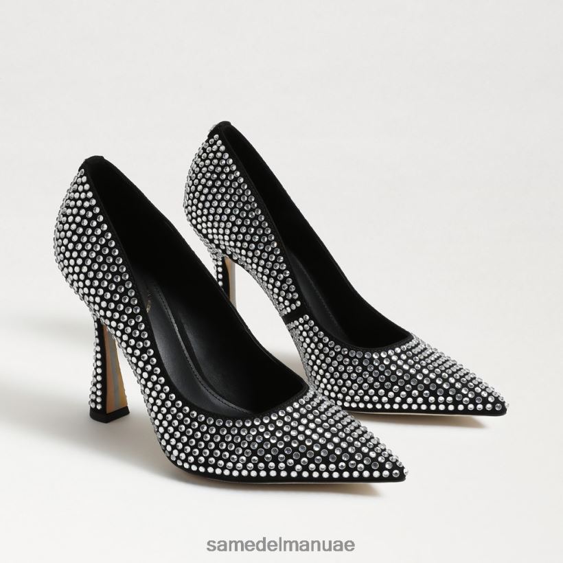 جلد الغزال الأسود أحذية Sam Edelman نحيف مضخة أنطونيا جليتز 246L6T863
