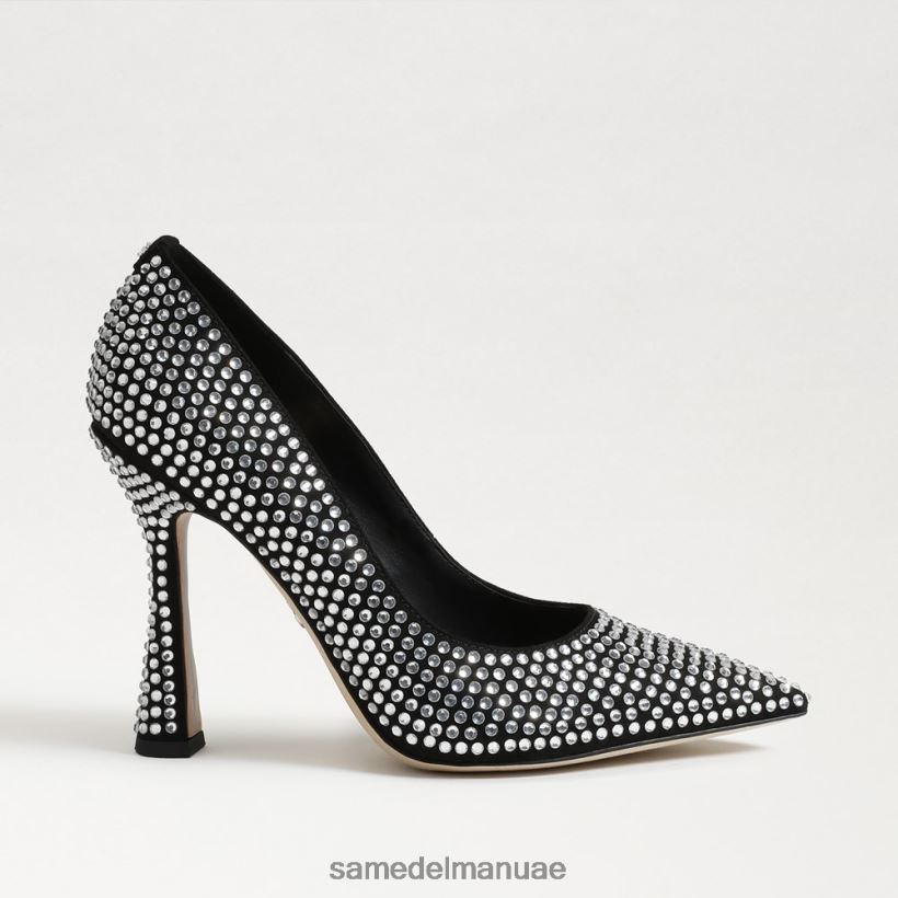 جلد الغزال الأسود أحذية Sam Edelman نحيف مضخة أنطونيا جليتز 246L6T863