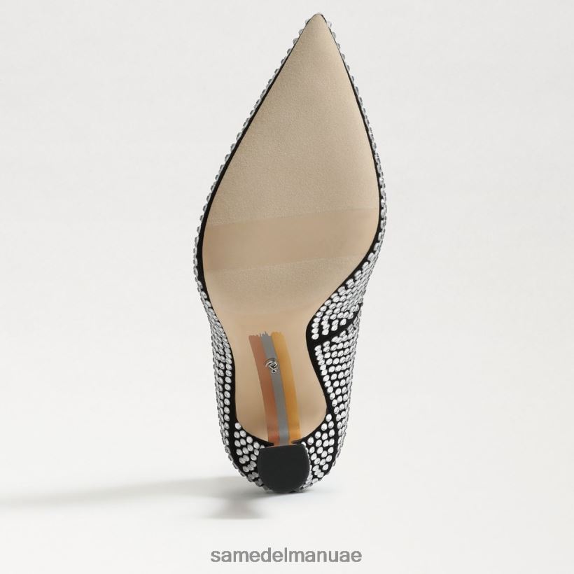 جلد الغزال الأسود أحذية Sam Edelman نحيف مضخة أنطونيا جليتز 246L6T863