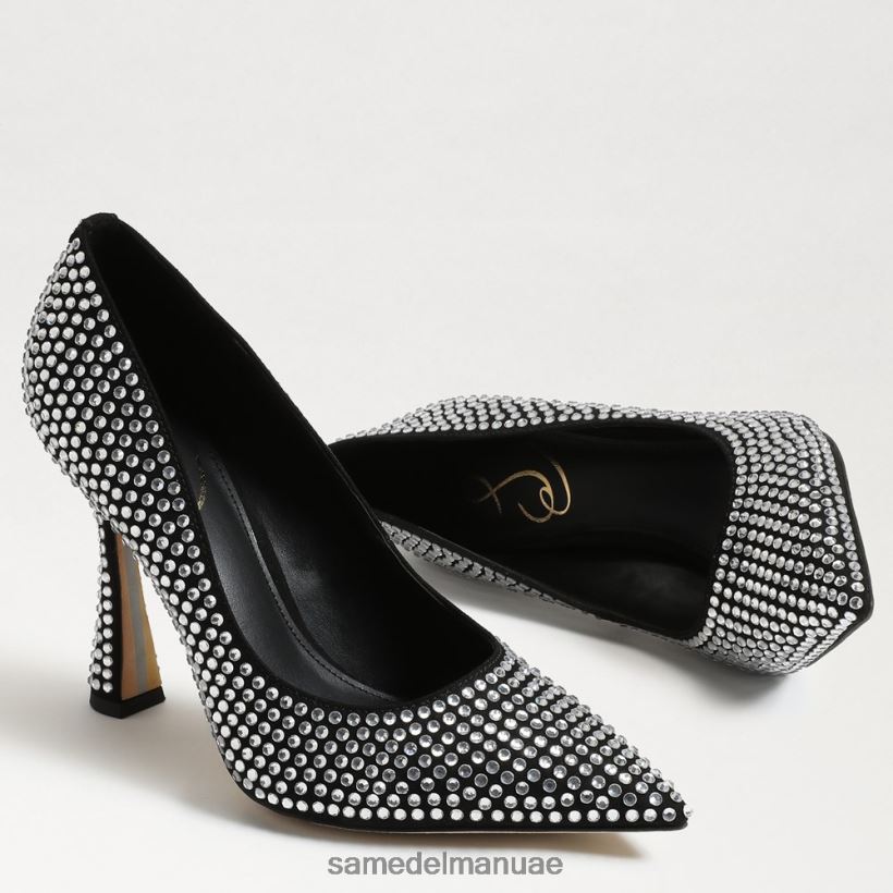 جلد الغزال الأسود أحذية Sam Edelman نحيف مضخة أنطونيا جليتز 246L6T863
