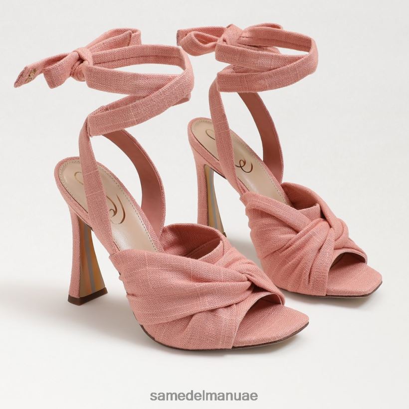 الكتان الطيني كانيون أحذية Sam Edelman نحيف صندل بكعب سميك من لينورا 246L6T866