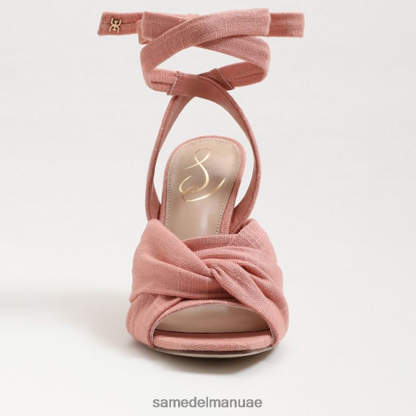 الكتان الطيني كانيون أحذية Sam Edelman نحيف صندل بكعب سميك من لينورا 246L6T866
