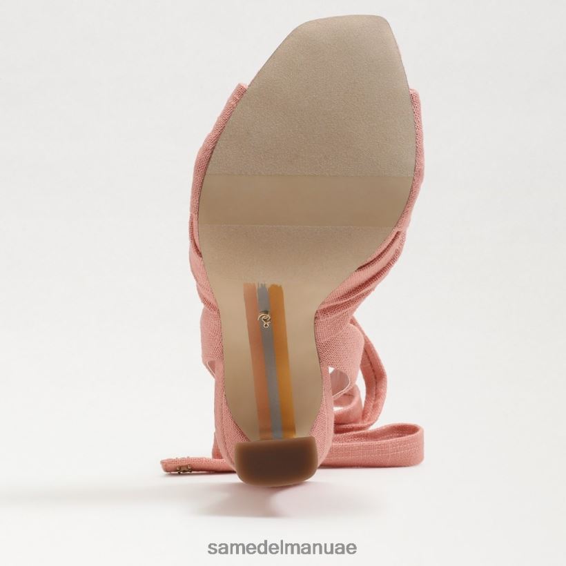 الكتان الطيني كانيون أحذية Sam Edelman نحيف صندل بكعب سميك من لينورا 246L6T866