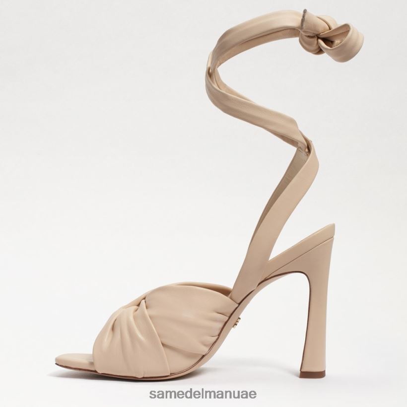جلد رملي صيفي أحذية Sam Edelman نحيف صندل بكعب سميك من لينورا 246L6T867
