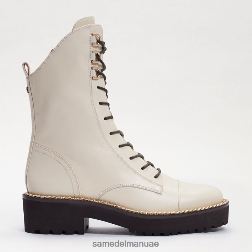 جلد عاجي حديث أحذية Sam Edelman نحيف حذاء لينلي القتالي 246L6T869