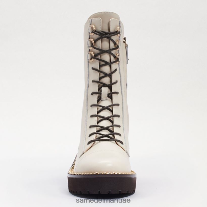 جلد عاجي حديث أحذية Sam Edelman نحيف حذاء لينلي القتالي 246L6T869
