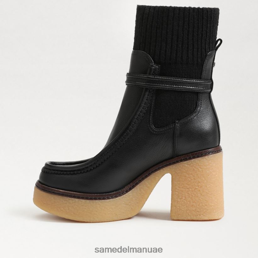 جلد أسود أحذية Sam Edelman نحيف حذاء سيدني 246L6T873