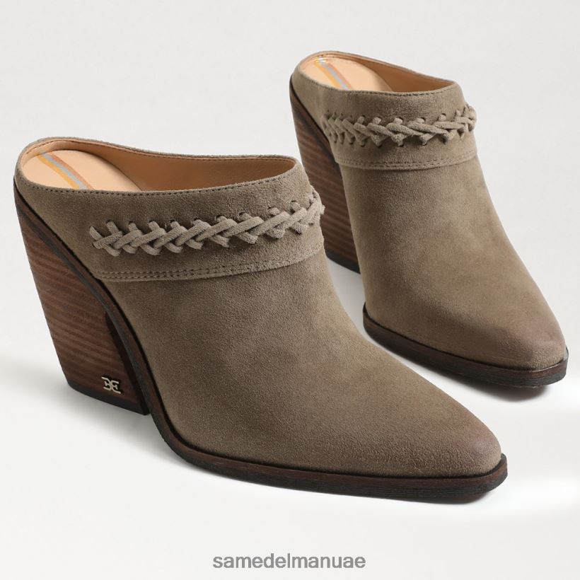 زيتون الصحراء أحذية Sam Edelman نحيف بغل أليسون الغربي 246L6T881