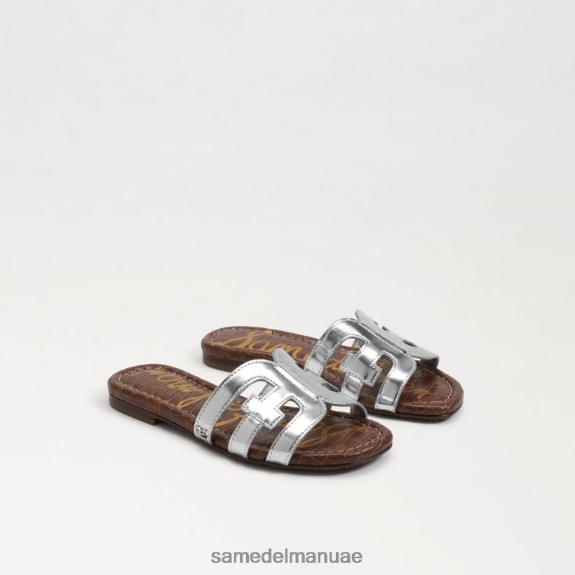 الفضة الناعمة أحذية Sam Edelman أطفال صندل منزلق خليج 246L6T888