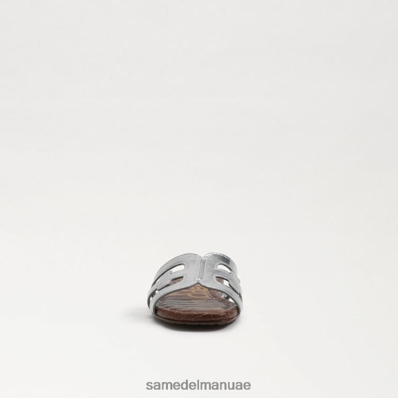الفضة الناعمة أحذية Sam Edelman أطفال صندل منزلق خليج 246L6T888