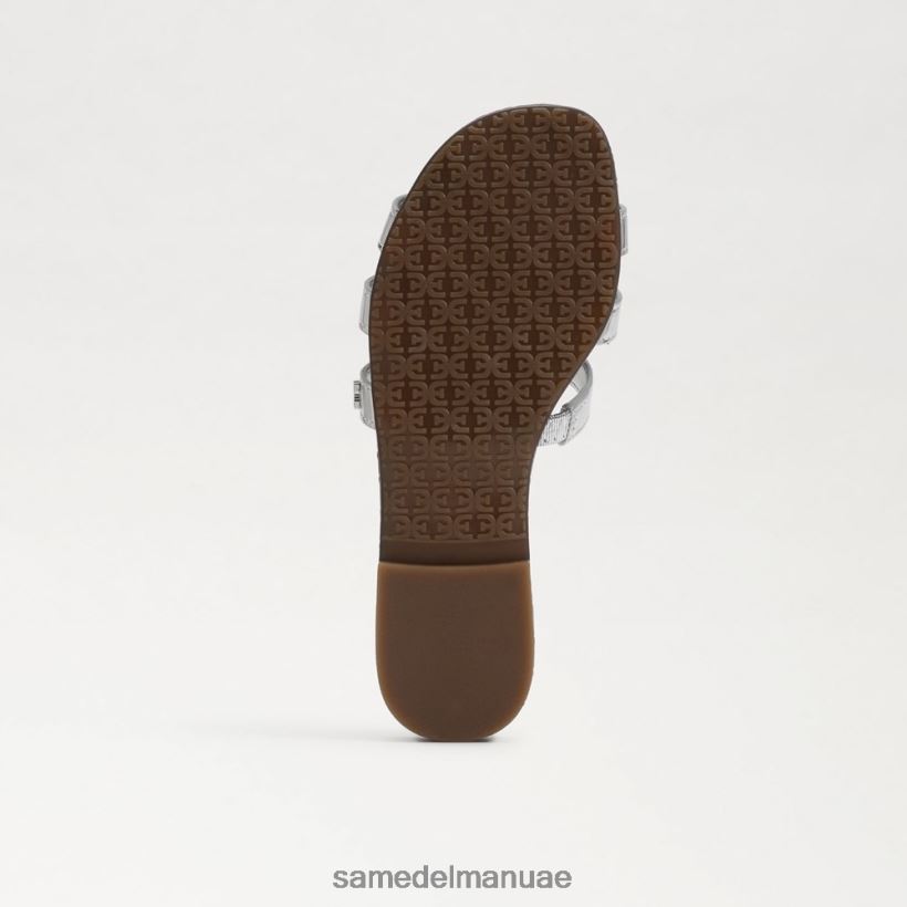 الفضة الناعمة أحذية Sam Edelman أطفال صندل منزلق خليج 246L6T888